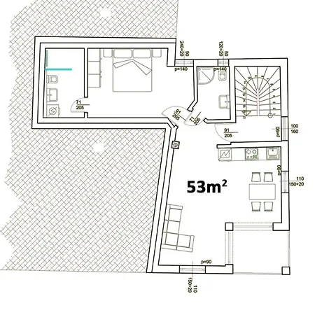 Ma Luxus Nr- 2 Mit Meerblick Und Parkplatz Fuer 2-2 Persone By Interhome *